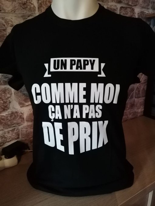  Tee-shirt Papy du 3 XL au 7 XL